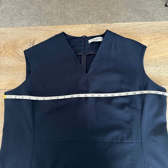 MM Lafleur Women's Aditi Sheath Dress WonderTex Dark Navy Blue 2X - Picture 10 of 12